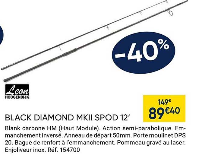 leon hoogendijk black diamond mkii spod 12'