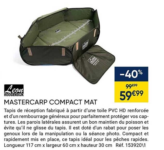 leon hoogendijk mastercarp compact mat