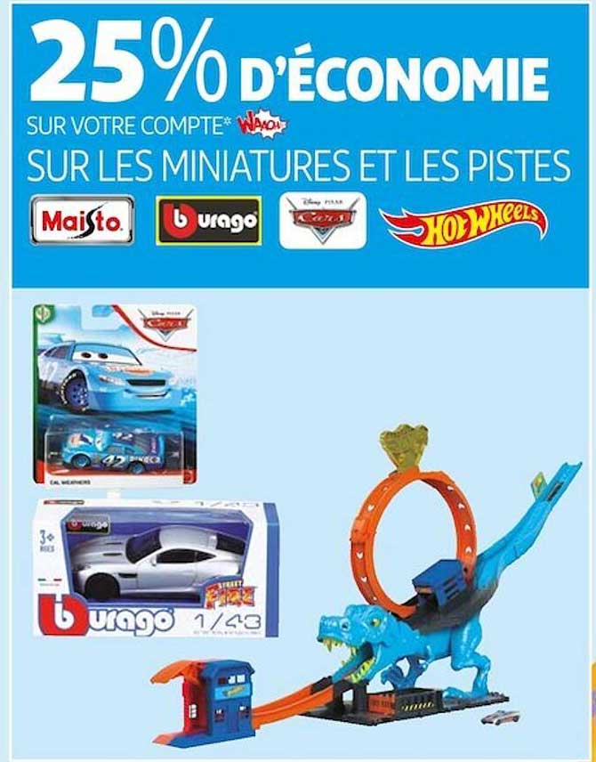 les miniatures et les pistes maisto, burago, hot wheels