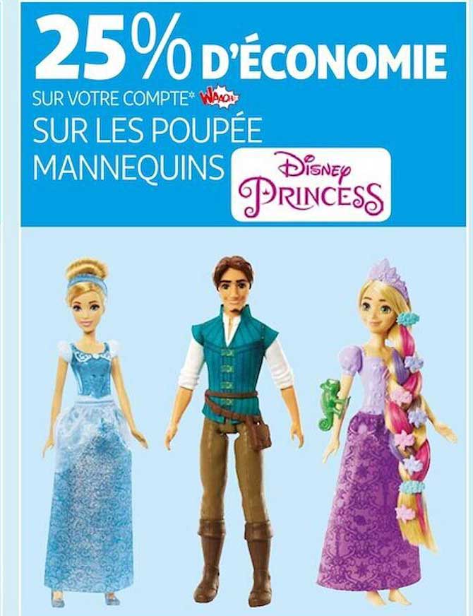 Les Poupée Mannequins Disney Princess