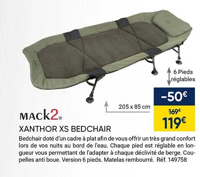 mack2 xanthor xs bedchair