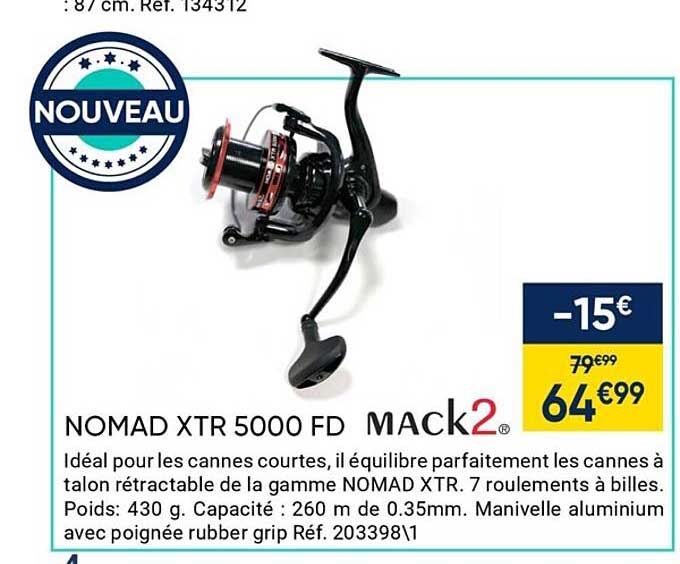 nomad xtr 5000 fd mack2