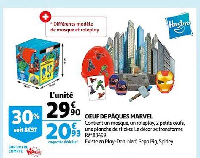 œuf De Pâques Marvel