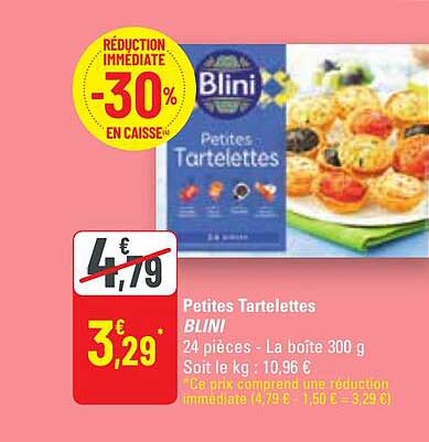 petites tartelettes blini