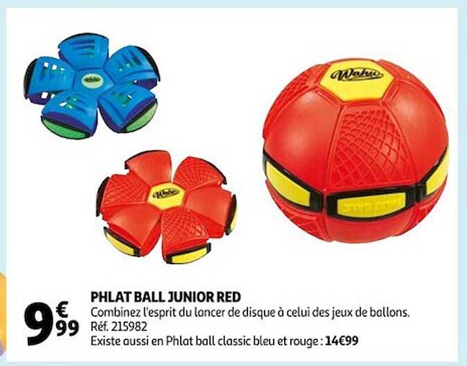 phlat ball junior red