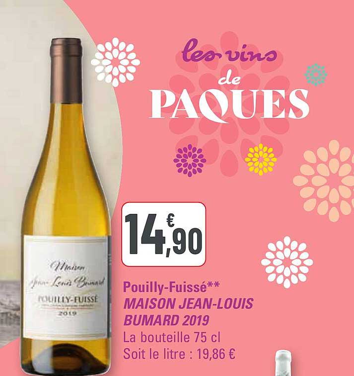 pouilly-fuissé maison jean-louis bumard 2019