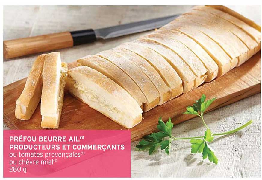 préfou beurre ail producteurs et commerçants