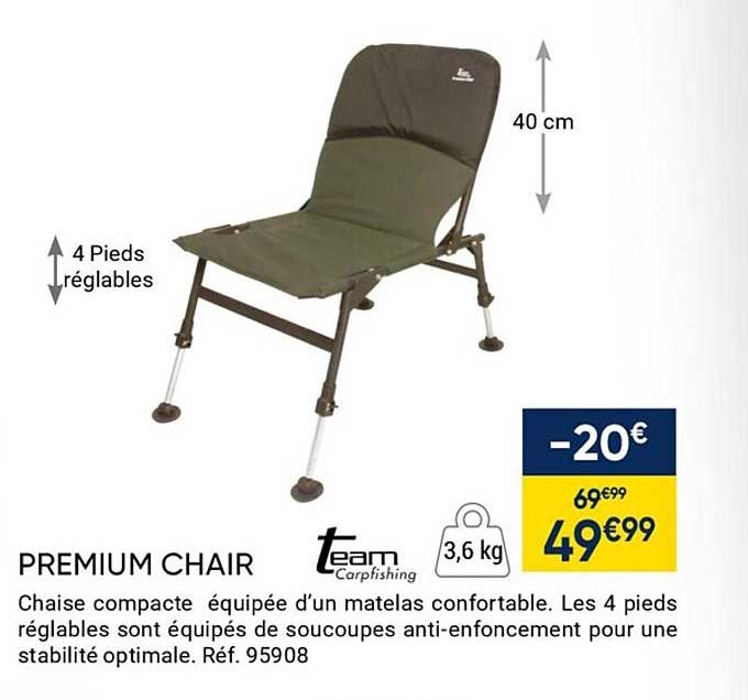 premium chair team carpfishing
