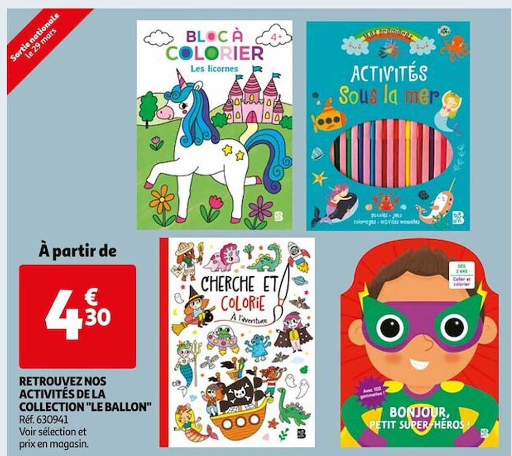 retrouvez nos activités de la collection "le ballon"