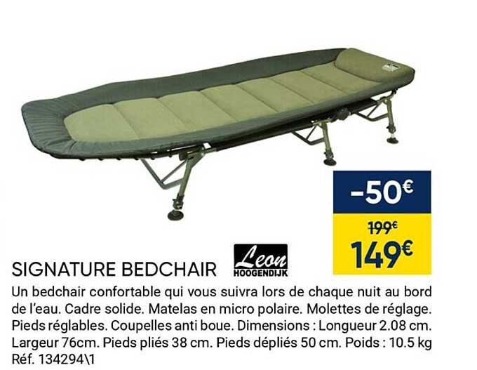 signature bedchair leon hoogendijk