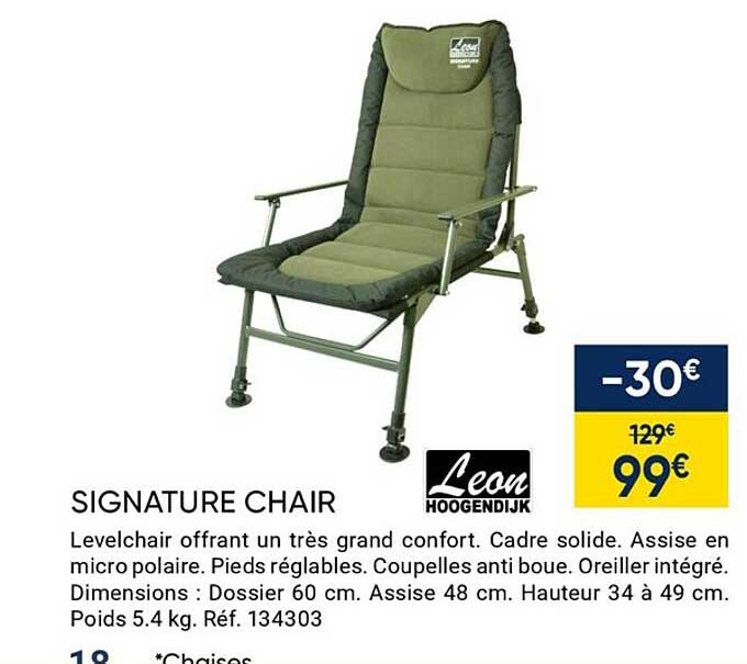 signature chair leon hoogendijk