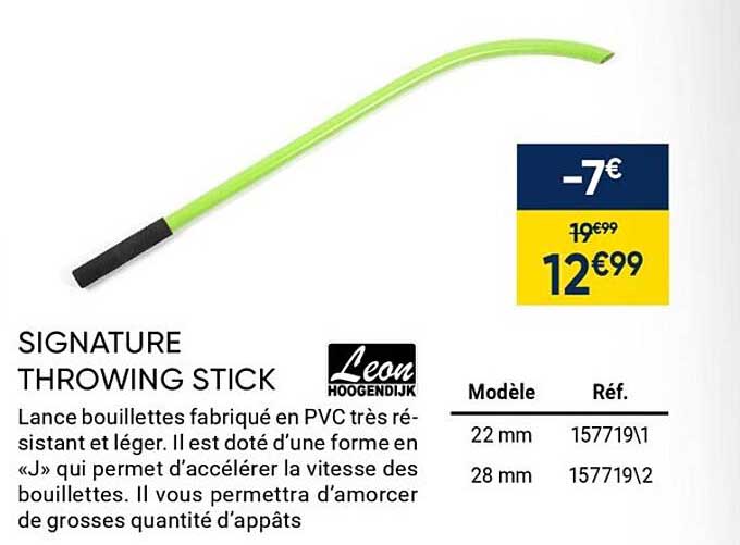 signature throwing stick leon hoogendijk