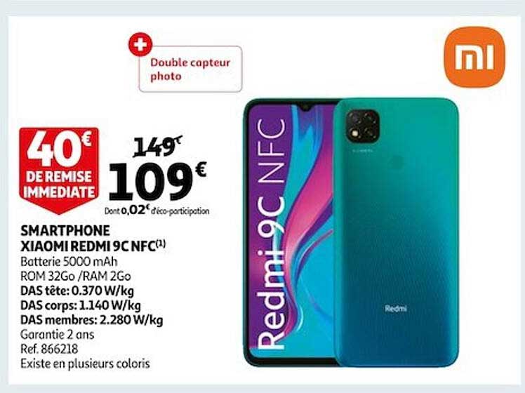 smartphone xiaomi redmi 9c nfc