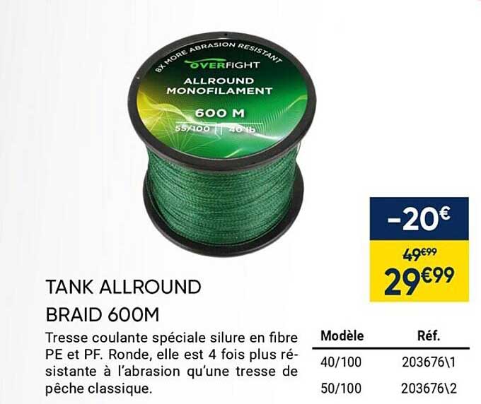 tank allround braid 600m