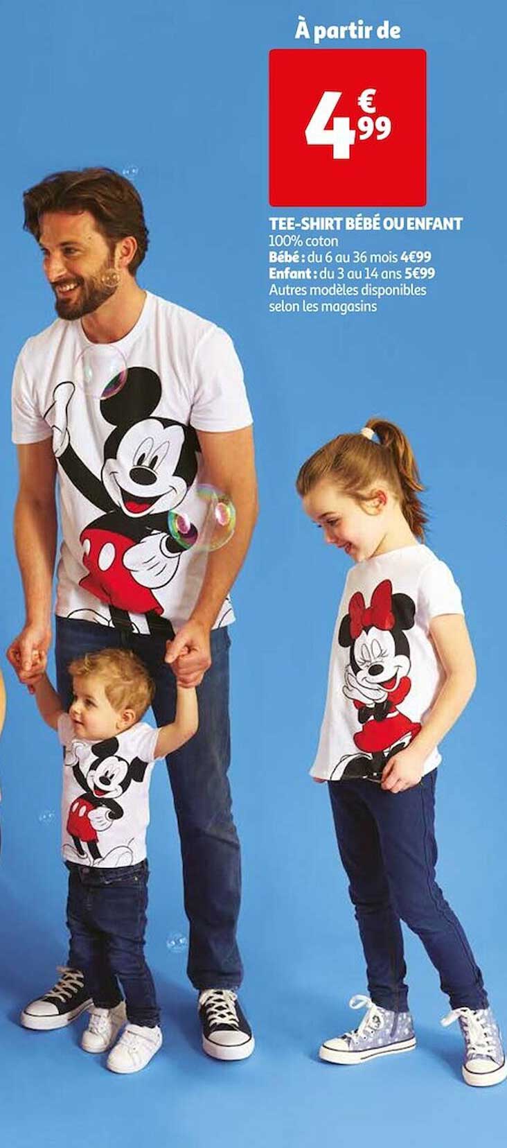 tee-shirt bébé ou enfant