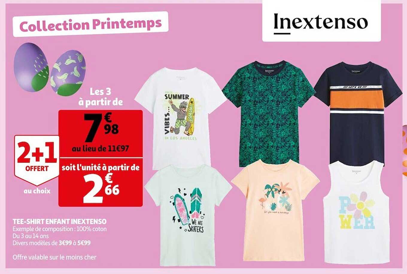 tee-shirt enfant inextenso