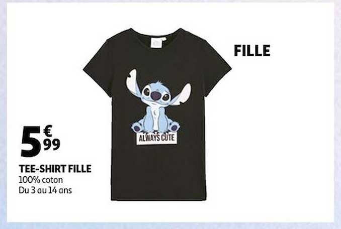 tee-shirt fille