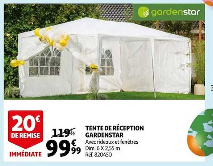 Tente De Réception Gardenstar