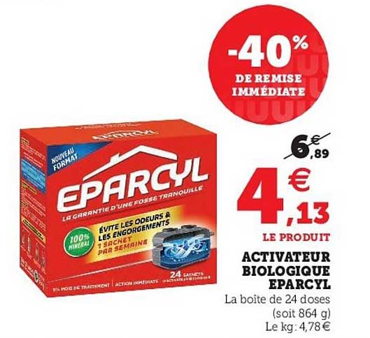 activateur biologique eparcyl