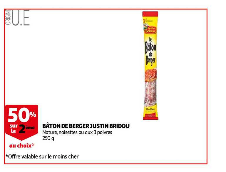 bâton de berger justin bridou