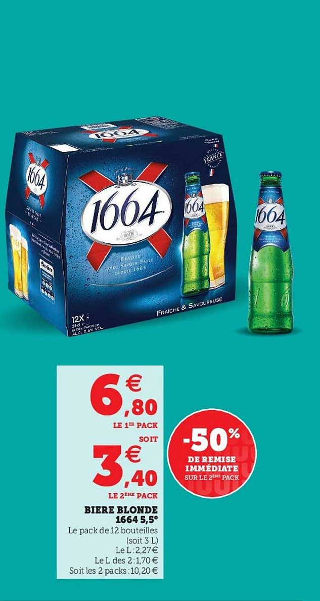 Bière Blonde 1664 5,5°