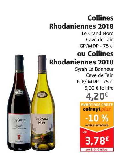 collines rhodaniennes 2018 ou collines rhodaniennes 2018