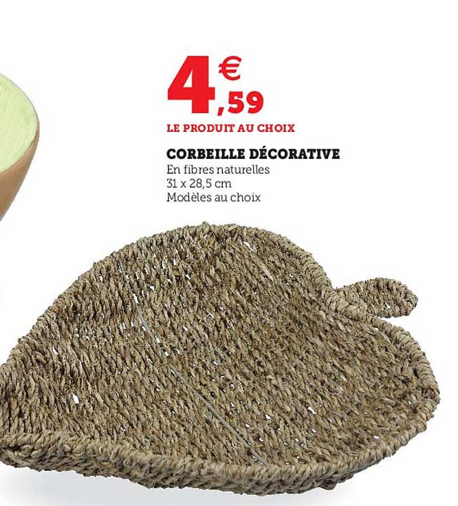 corbeille décorative