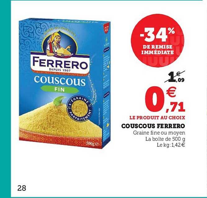 Couscous Ferrero