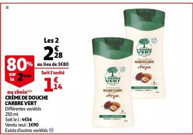 Crème De Douche L'arbre Vert