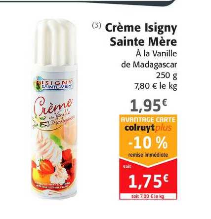 crème isigny sainte mère