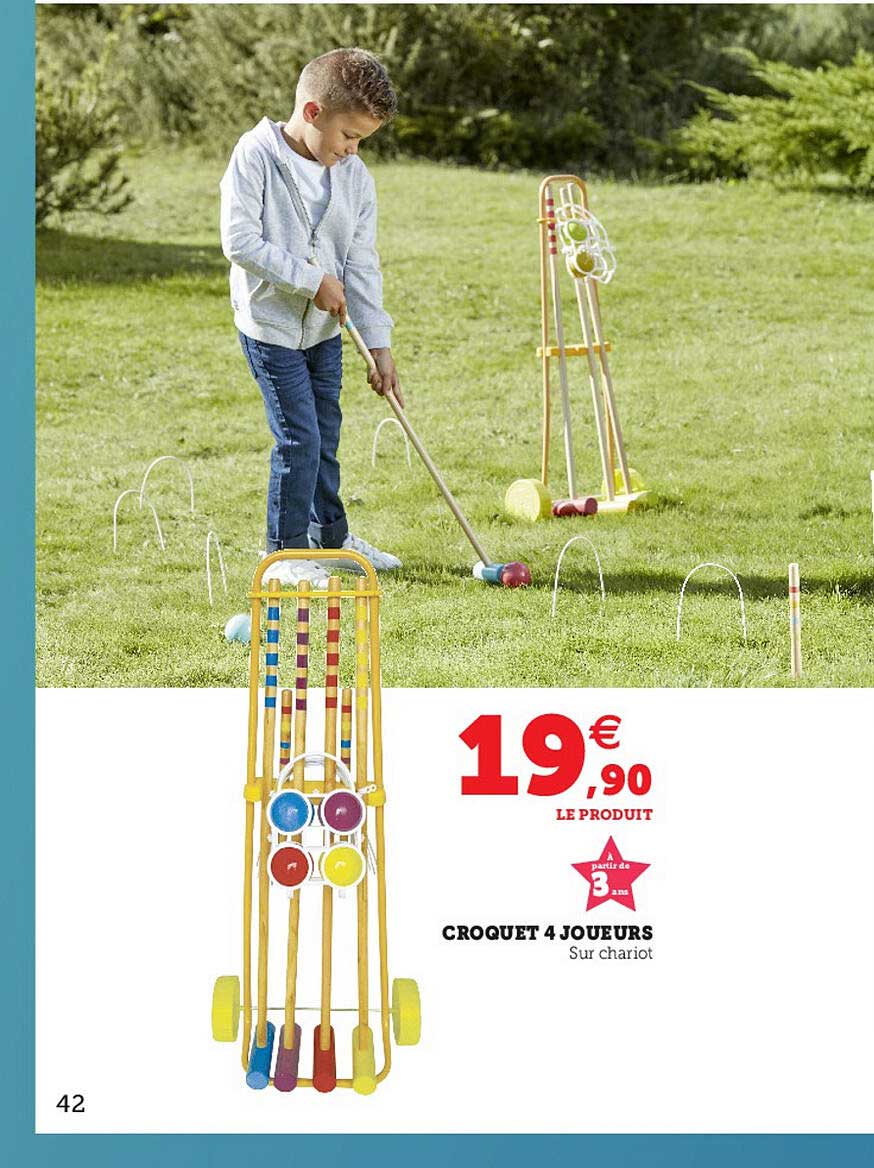 croquet 4 joueurs