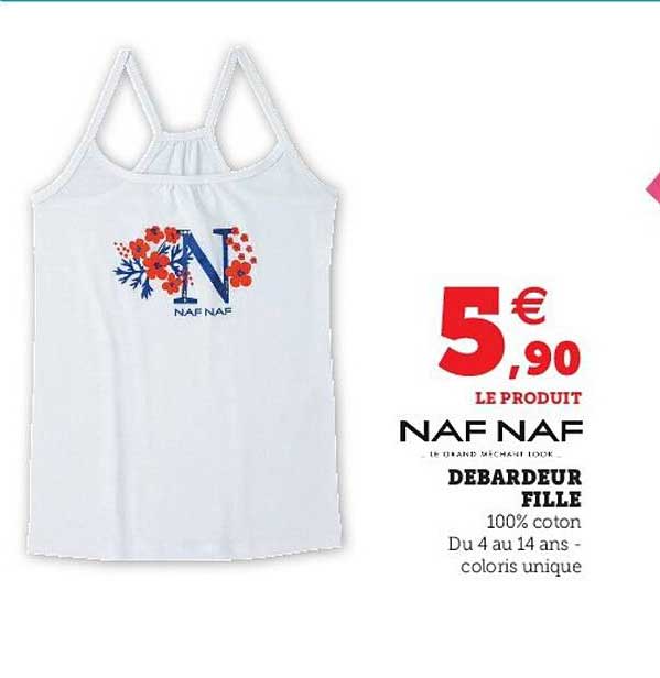 débardeur fille naf naf