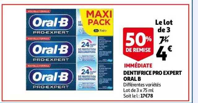 Dentifrice Pro Expert Oral B
