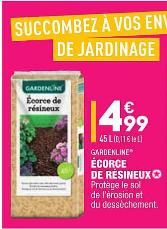 écorce De Résineux Gardenline