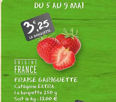 fraise gariguette