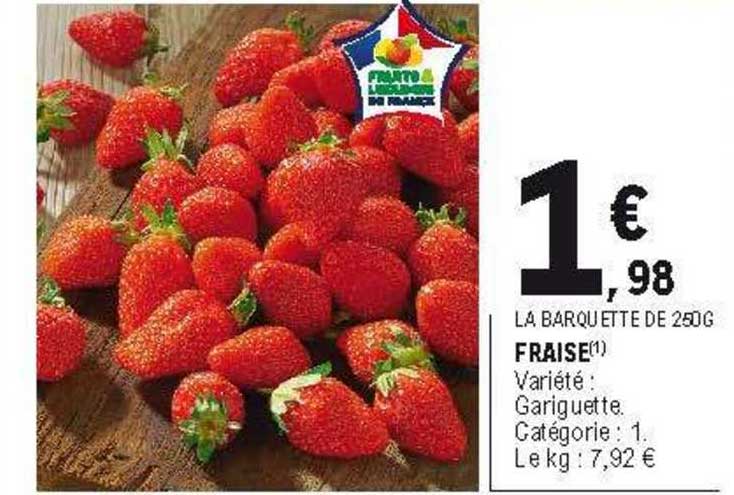 Fraise Gariguette