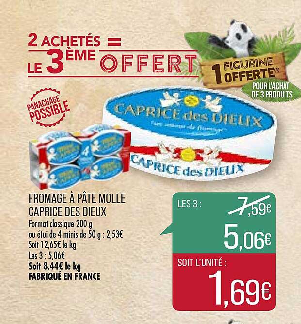 Fromage à Pâte Molle Caprice Des Dieux