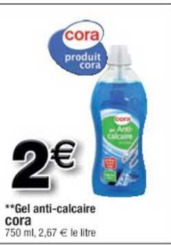 Gel Anti-calcaire Cora