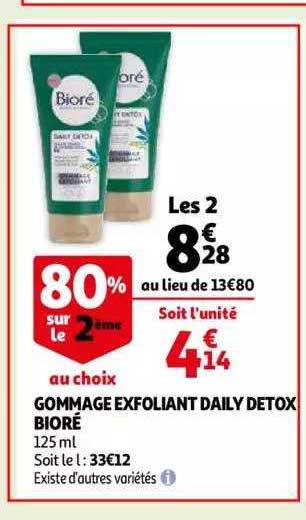 Gommage Exfoliant Daily Detox Bioré