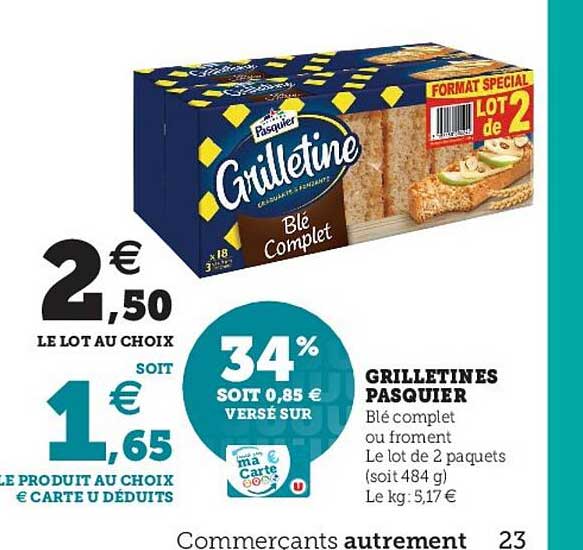 grilletines pasquier