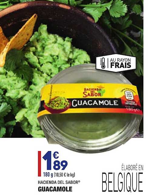 guacamole hacienda del sabor