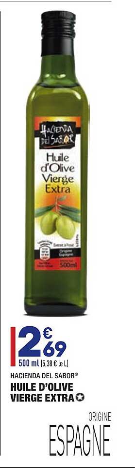 Huile D'olive Vierge Extra Hacienda Del Sabor