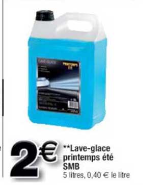 lave-glace printemps été smb