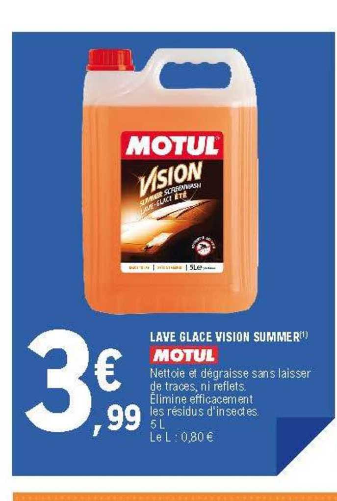 lave glace vision summer motul