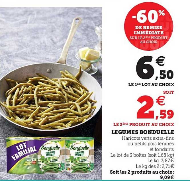 Légumes Bonduelle