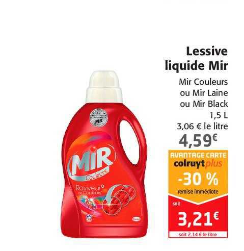 Lessive Liquide Mir