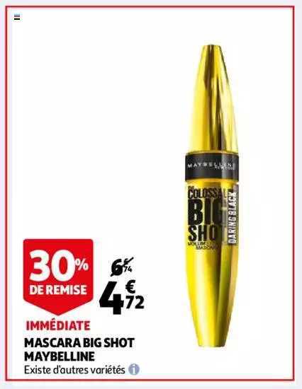 mascara big shot maybelline