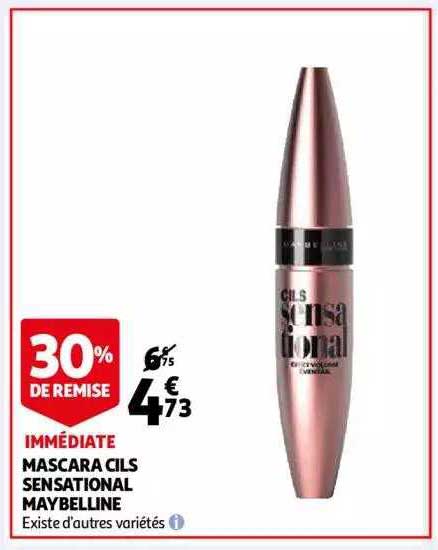 mascara cils sensational maybelline