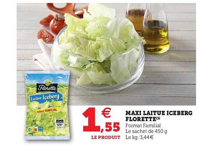 Maxi Laitue Iceberg Florette