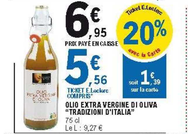 olio extra vergine di oliva "tradizioni d'italia"